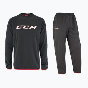 Dres dziecięcy CCM Locker Suit JR black