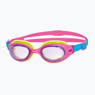 Okulary do pływania dziecięce Zoggs Little Sonic Air pink/blue/pink/tint blue