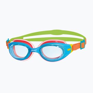 Okulary do pływania dziecięce Zoggs Little Sonic Air blue/orange/green/tint blue