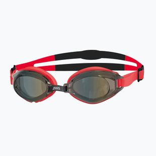 Okulary do pływania Zoggs Endura Mirror red/black/mirrored smoke