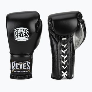 Rękawice bokserskie Cleto Reyes Traning Thumb black/silver