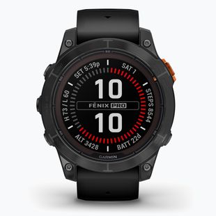 Zegarek Garmin Fenix 7 Pro Solar slate gray/black