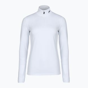 Bluza narciarska damska KJUS Feel Midlayer Half Zip white