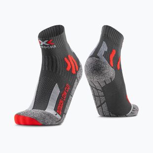 Skarpety męskie X-Socks Trek Outdoor Low Cut anthracite/red