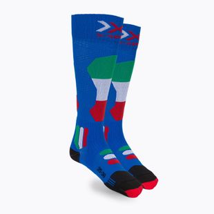 Skarpety narciarskie X-Socks Ski Patriot 4.0 Italy italy/blue