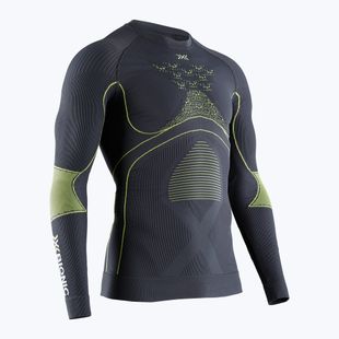 Bluza termoaktywna męska X-Bionic Energy Accumulator 4.0 charcoal/yellow
