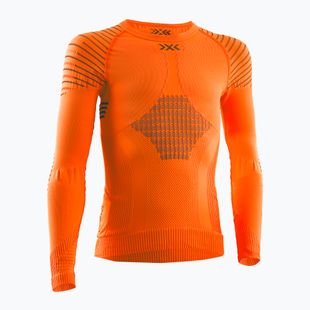 Bluza termoaktywna dziecięca X-Bionic Invent 4.0 sunset orange/anthracite