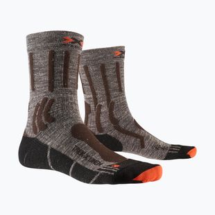 Skarpety X-Socks Trek X Linen melange/orange/black