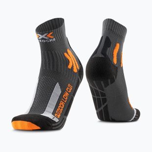 Skarpety X-Socks Trek Outdoor Low Cut anthracite/orange