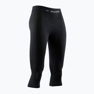 Spodnie termoaktywne damskie X-Bionic Energy Accumulator 4.0 Pants 3/4 opal black/arctic white