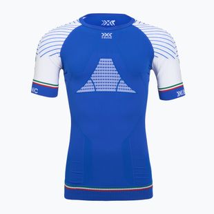 Koszulka termoaktywna męska X-Bionic Invent 4.0 Patriot Running Shirp blue