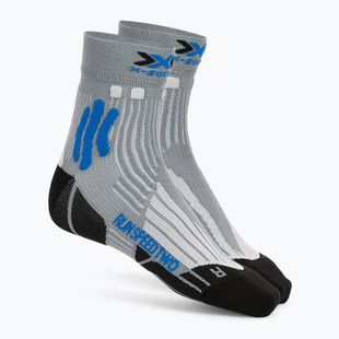 Skarpety męskie X-Socks Run Speed Two 4.0 pearl grey/invent blue