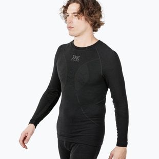 Bluza termoaktywna męska X-Bionic Merino black/black