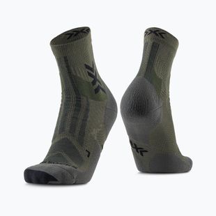 Skarpety X-Socks Hike Discover Ankle dark sage/black