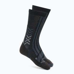 Skarpety męskie X-Socks Trekking Perform Merino Crew black/charcoal