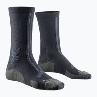 Skarpety męskie X-Socks Trailrun Discover Crew black/charcoal