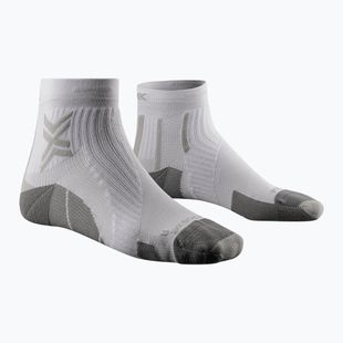 Skarpety męskie X-Socks Run Perform Ankle arctic white/pearl grey