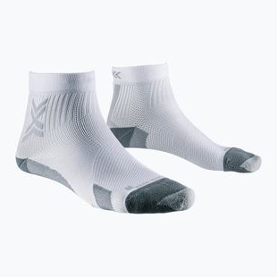 Skarpety męskie X-Socks Run Discover Ankle arctic white/pearl grey
