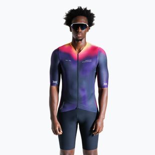 Koszulka rowerowa męska X-Bionic Corefusion Aero Jersey heatmap