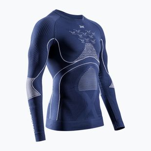Bluza termoaktywna męska X-Bionic Energy Accumulator 4.0 marine/optical white