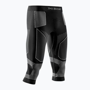 Spodnie termoaktywne męskie X-Bionic Energy Accumulator Light Pants 3/4 black/light grey