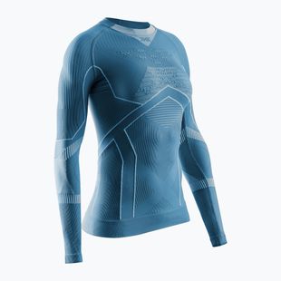 Longsleeve termoaktywny damski X-Bionic Energy Accumulator Light Shirt mineral blue/arctic white