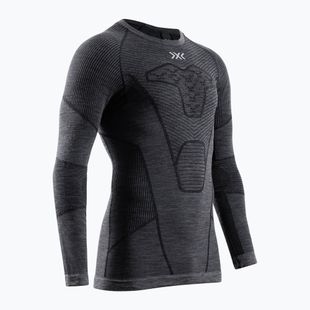 Bluza termoaktywna męska X-Bionic Symbio Merino Shirt rhino grey