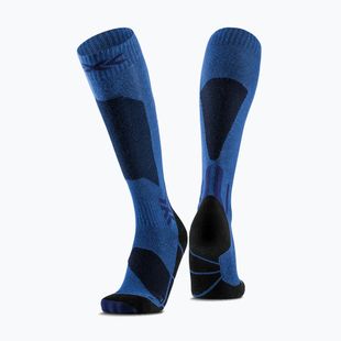 Skarpety narciarskie X-Socks Ski Discover Otc blue blossom/marine