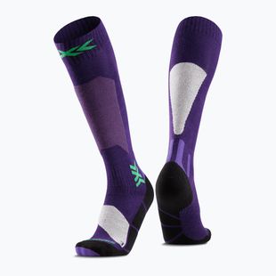 Skarpety narciarskie X-Socks Ski Discover Otc deep purple/light sand