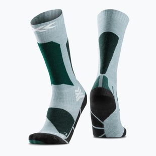 Skarpety narciarskie dziecięce X-Socks Ski Discover Otc sage green/english lawn