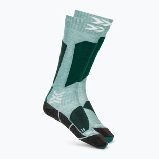 Skarpety narciarskie dziecięce X-Socks Ski Discover Otc sage green/english lawn