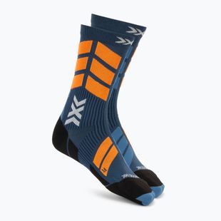 Skarpety X-Socks X-Country Perform Crew marine/orange