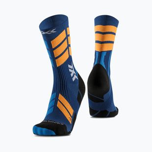 Skarpety X-Socks X-Country Perform Crew marine/orange