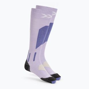 Skarpety narciarskie X-Socks Ski Discover Merino Otc muted lavender/light sand