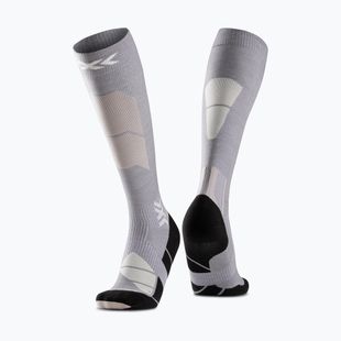 Skarpety narciarskie X-Socks Ski Perform Merino Otc seal grey/light sand