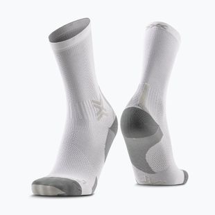 Skarpety X-Socks Run Discover Crew arctic white/pearl grey