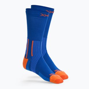 Skarpety X-Socks Run Perform Warm Crew twyce blue/orange