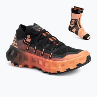Buty do biegania + skarpety X-Bionic Terraskin X01 x black/dark peach/fresh peach