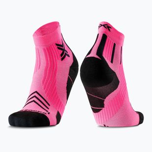 Skarpety męskie X-Socks Run Expert Ankle fluo pink/x black