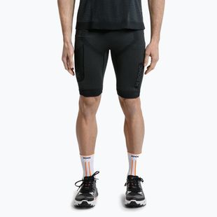 Spodenki termoaktywne męskie X-Bionic Xceed Run Tights x black/rhino grey