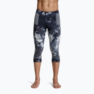 Spodnie termoaktywne X-Bionic Energy Accumulator Wild 3/4 tiedye x black/fluo pink