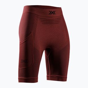 Legginsy do biegania damskie X-Bionic Xceed Run Tights oxide red/x black