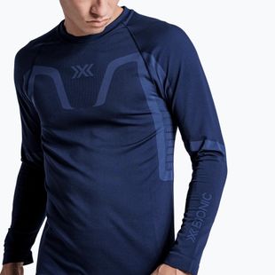 Bluza termoaktywna męska X-Bionic X-Ential Baselayer LS marine