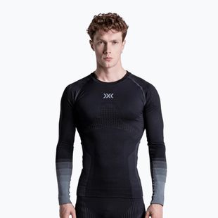 Bluza termoaktywna męska X-Bionic Invent Graphics LS x black/dark grey