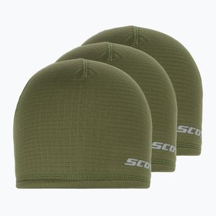 Czapka zimowa SCOTT Fleece Lt Beanie 3 szt. fir green