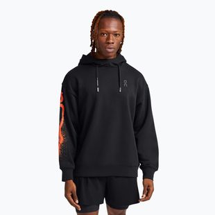 Bluza do biegania męska On Running Club Hoodie Cloud black