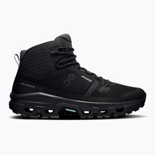 Buty męskie On Running Cloudrock Mid Waterproof black/black