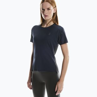 Koszulka do biegania damska On Performance-T navy/black