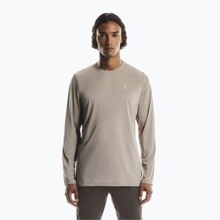 Longsleeve do biegania męski On Core Long-T undyed-white