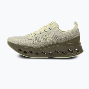 Buty do biegania damskie On Cloudsurfer Max seedling/olive